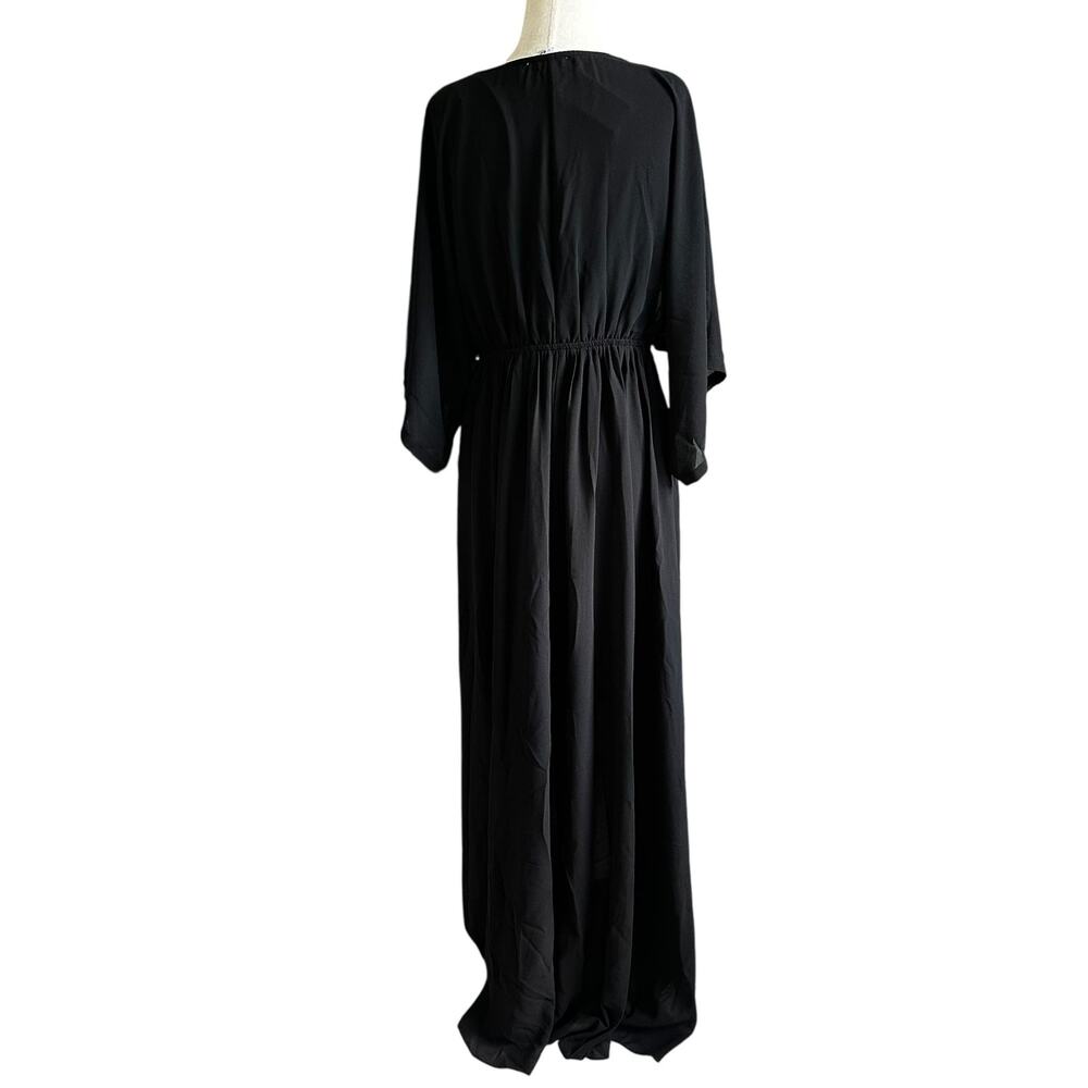 Baltic Born Black Lined Kia Maxi Dress Women's Size Medium NWT | 27-3 - Picture 3 of 7